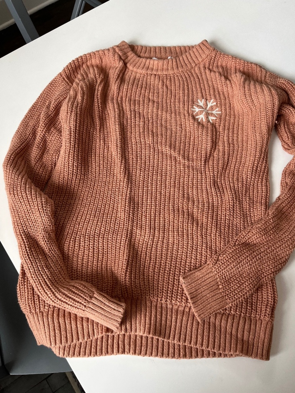 LC Lauren Conrad Organic Cotton Sweater ! Worn once ! Size XS! Adorable!